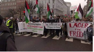 بينهم ناشطة شهيرة.. اعتقال 6 أشخاص في مظاهرة داعمة لغزة بـ الدنمارك 