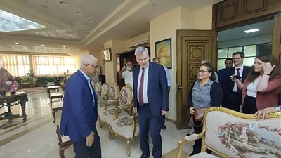محافظ شمال سيناء يستقبل سفير ألمانيا في القاهرة