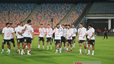 منتخب مصر يختتم استعداداته لمواجهة كاب فيردي في تصفيات أمم إفريقيا | صور 