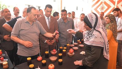 خلال الاحتفال بعيد الفلاح.. محافظ أسيوط يتفقد معرضا للمنتجات الزراعية ويسلم عقود استصلاح ومعدات للمتميزين إنتاجيا