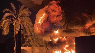 اندلاع حريق في مخزن كاوتش بالغربية.. والحماية المدنية تدفع بـ7 سيارات إطفاء