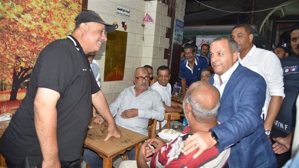 محافظ بورسعيد خلال