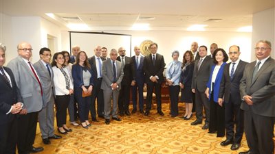 وزير الثقافة يلتقي سفراء مصر الجدد لبحث سبل تعزيز التمثيل الثقافي المصري بالخارج