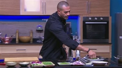 بالمكرونة المحمرة| طريقة عمل طاجن المكرونة بالفراخ للشيف علاء