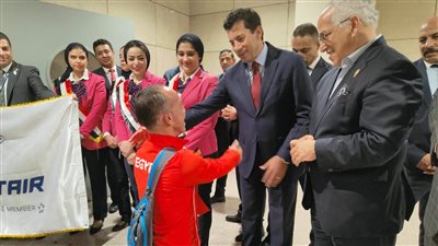 وزير الرياضة يستقبل البعثة المصرية بعد إنجازات بارالمبياد باريس 2024