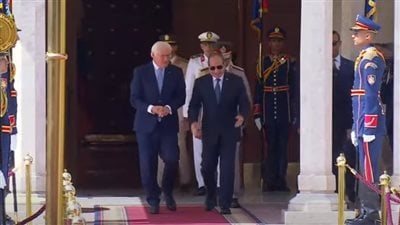 الرئيس السيسي يستقبل نظيره الألماني بالاتحادية | بث مباشر