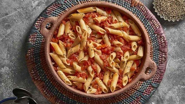 طريقة عمل طاجن المكرونة