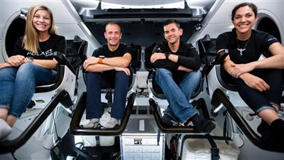 بعثة خاصة.. سبيس إكس تطلق أول جولة فضائية لـ 4 أفراد |بث مباشر