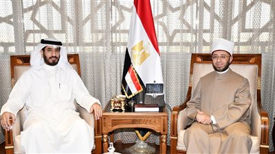 وزير الأوقاف لـ مدير المكتب الكويتي للمشروعات الخيرية: تعاوننا تأكيد على عمق علاقات بلدينا