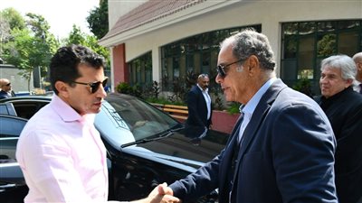 وزير الرياضة يشهد مباراة مصر والمجر ضمن منافسات المجموعة الأولى لكأس ديفيز