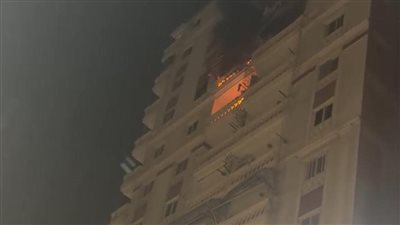 السيطرة على حريق شقتين في شارع خالد بن الوليد بالإسكندرية
