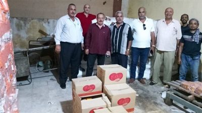 ضبط 10 أطنان و430 كجم سكر في العاشر من رمضان