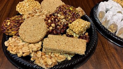 طريقة عمل حلاوة المولد كل الأصناف بكيلو سكر واحد