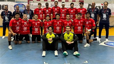 منتخب شباب اليد يختتم استعداداته لمواجهة البحرين بكأس العرب غدا