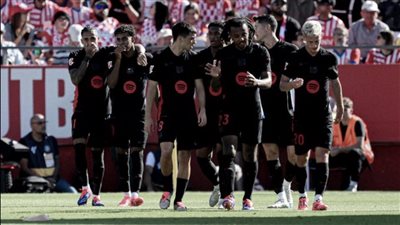 نتيجة مباراة برشلونة وجيرونا في الدوري الإسباني.. البلوجرانا يفوز برباعية