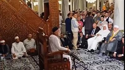 بحضور علي جمعة ونقيب الأشراف.. مسجد الحسين يقيم احتفالية بحلول ذكرى المولد النبوي الشريف| بث مباشر 