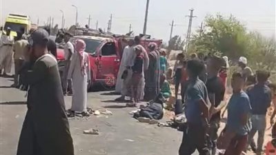28 شخصا.. ننشر أسماء ضحايا ومصابي حادث المنيا الصحراوي