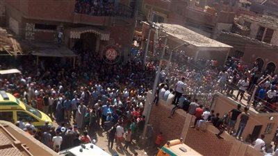 تفاصيل انتشال جثتي عاملين من خزان صرف صحي بالمنيا| أسماء