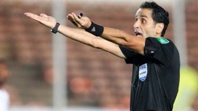 الليبي معتز الشلماني حكمًا لمباراة السوبر الإفريقي بين الأهلي والزمالك 