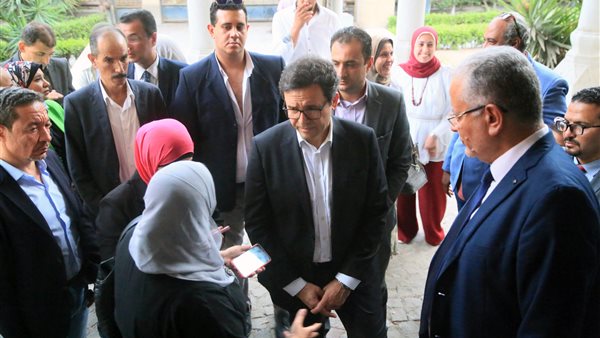 وزير الثقافة يتفقد