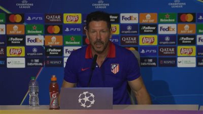 سيميوني: لم أشاهد مباراة ريال مدريد بالأمس.. وسنرى دوري أبطال رائع للجماهير