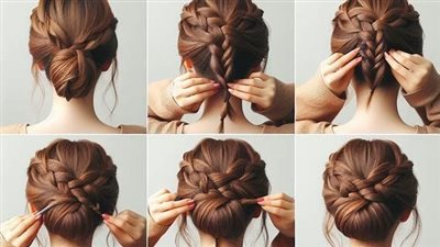 طريقة عمل تسريحات شعر بسيطة في دقائق للمدرسة والمناسبات.. لكِ ولابنتك| صور وفيديو