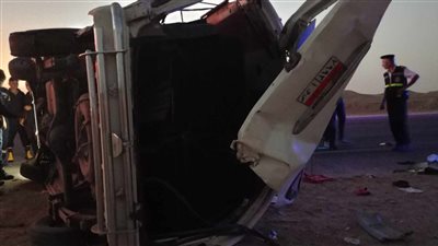 جثتان و15 مصابا بينهم 3 أشقاء| ننشر سبب حادث طريق قنا - سفاجا.. والأمن يتحفظ على السائق