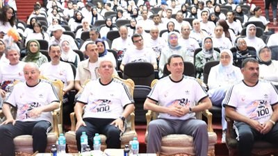 وزير التعليم العالي يشهد حفل ختام المؤتمر الأول للاتحاد الرياضي للجامعات | صور