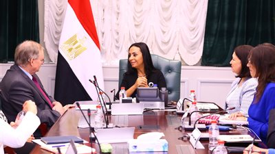 التضامن تبحث تعزيز سبل التعاون بمجالات العمل المشتركة مع الاتحاد الأوروبي في مصر