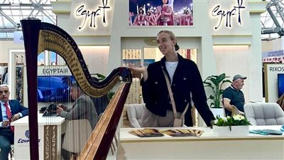  الجناح المصري يفوز بجائزة الأفضل في المعرض السياحي الدولي Leisure 2024 بموسكو | صور 