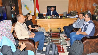 وكيل صحة سوهاج يستقبل وفد منظمة الصحة العالمية تمهيدا لإعلان مصر خالية من الحصبة 