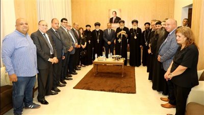 البابا تواضروس الثاني يدشن كنيسة القديسة الشهيدة رفقة وأولادها الخمسة بالشرقية | صور