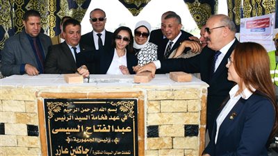 محافظ البحيرة تضع حجر الأساس لأول مدرسة للمتفوقين في العلوم والتكنولوجيا بتكلفة 150 مليون جنيه