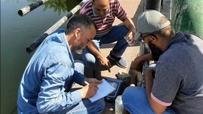 مياه الأقصر: مسح كامل لجميع المحطات من خلال فريق الجودة والمعامل بالشركة