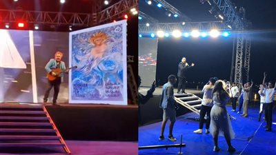 حفل مجد القاسم يرفع شعار كامل العدد في الغردقة.. والموسيقار أحمد الجبالي يقدم عرضا رائعا