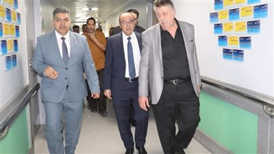 عميد طب طنطا يفتتح التشغيل التجريبي للعيادات الخارجية المجانية بمستشفى سرطان الأطفال الجامعي