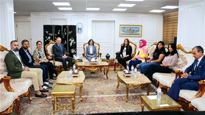 محافظ البحيرة تستقبل رئيس وفد الاتحاد الأوروبي لبحث التعاون في مشروعات التنمية المستدامة