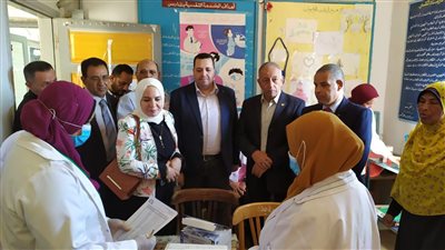 تطعيم 63.6 % من تلاميذ المدارس ضد السحائي بالوادي الجديد