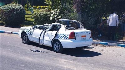 إصابة 4 أشخاص في حادث مروري بالسويس