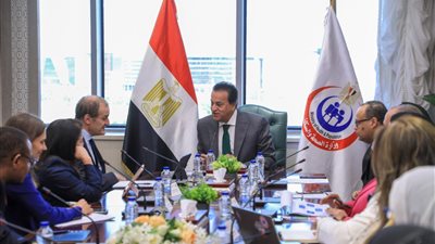 وزير الصحة يستقبل وفد البنك الدولي لبحث المشروع القومي للتنمية البشرية