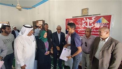 محافظ شمال سيناء يوزع وثائق التصادق على زواج البادية بقرية نجع شيبانة