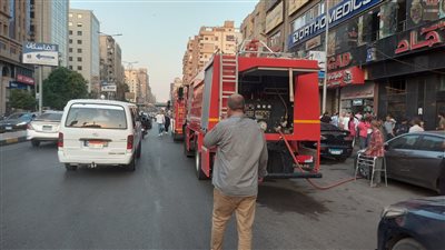 إصابة شخصين في حريق شقة سكنية بالعريش