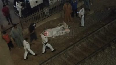 مصرع شاب أسفل عجلات قطار بمركز ملوي في المنيا