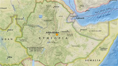 زلزال بقوة 4.9 ريختر يضرب وسط إثيوبيا