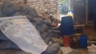 تموين كفر الشيخ: ضبط مصنع لإنتاج أسمدة ومخصبات زراعية دون ترخيص