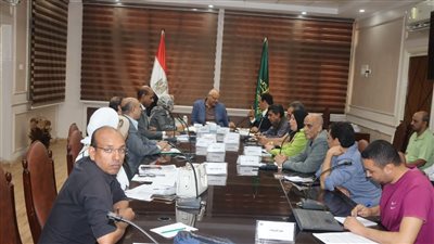 محافظ القليوبية يعقد اجتماعا لمتابعة أعمال مبادرة حياة كريمة بشبين القناطر