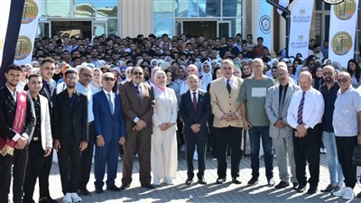 على أرض سيناء.. انطلاق العام الجامعي الجديد بجامعة شرق بورسعيد الأهلية| صور