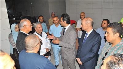 الانتهاء من 70%| ننشر تفاصيل زيارة وكيل الصحة لمستشفى طما المركزي.. صور