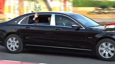 السيسي يصل إلى مقر حفل تخريج دفعة جديدة من أكاديمية الشرطة