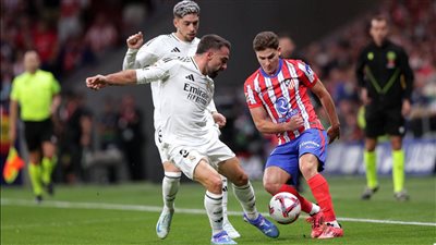 نتيجة مباراة ريال مدريد وأتلتيكو مدريد بالدوري الإسباني.. التعادل يحسم الشوط الأول